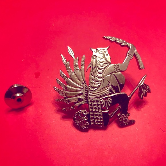 Sterling silver brooch or lap pin. - Picture 3 of 4